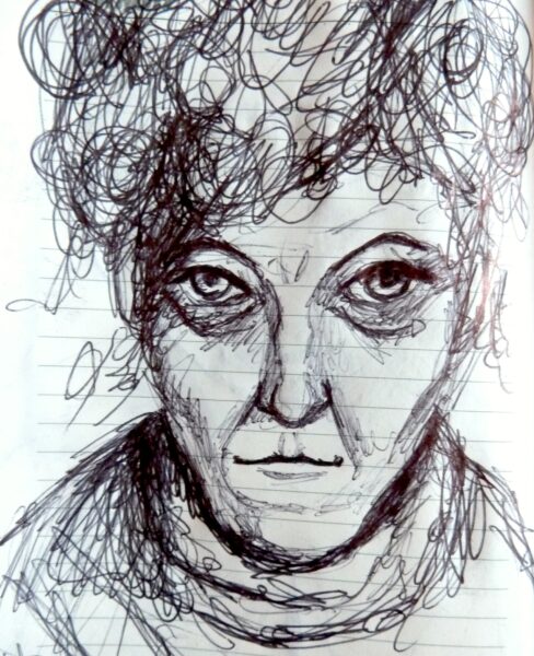 Autoportrait au stylo n°28