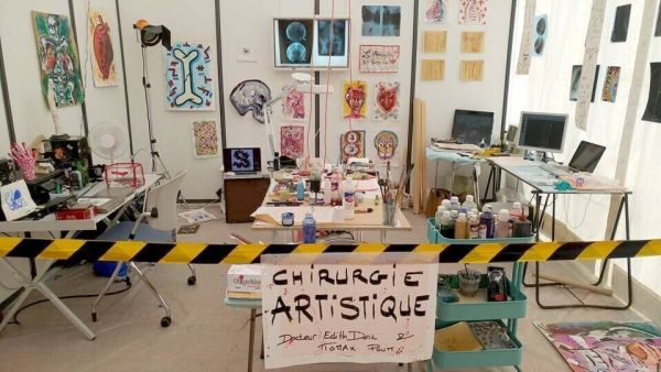 Projet NAWAK: Le bloc / Chirurgie artistique Installation : vignette n°1