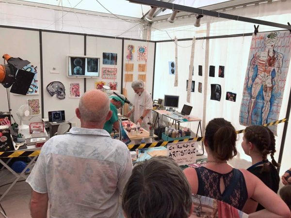 Projet NAWAK: Le bloc / Chirurgie artistique Installation : vignette n°3