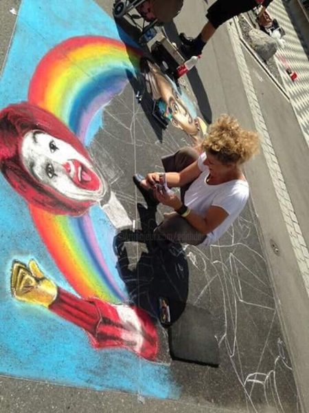 Festival de Street Painting de Blumberg, Allemagne : vignette n°1