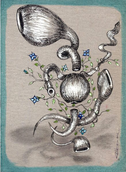 Mon coté fleur bleue : vignette n°1