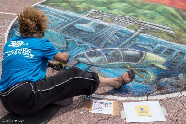 9ème festival street painting de Toulon : vignette n°1