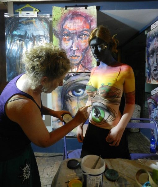 Bodypainting : vignette n°1