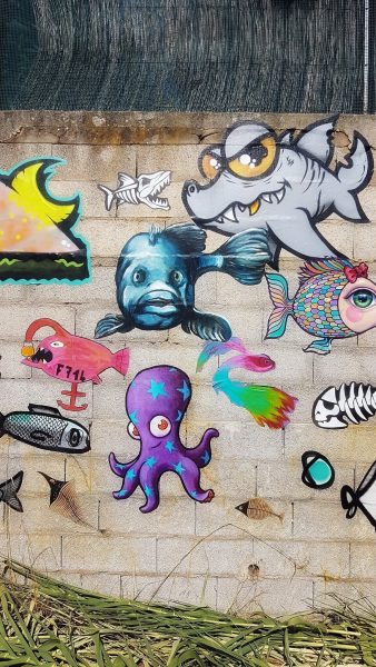 Poisson bleu : vignette n°1