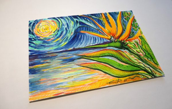 Strelitzia au claire de lune : vignette n°2