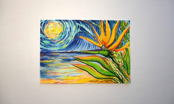 Strelitzia au claire de lune : vignette n°3