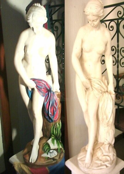 Peinture sur statue : vignette n°1