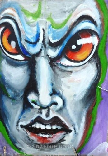 Peinture en direct « Renk&rsquo;Art 2012 » : vignette n°3