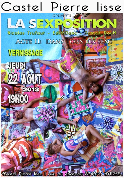 La SEXPOSITION au Castel Pierre Lisse / 2ème bache : vignette n°1