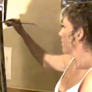 Afficher Peinture en direct au concert de « Madame Oleson »