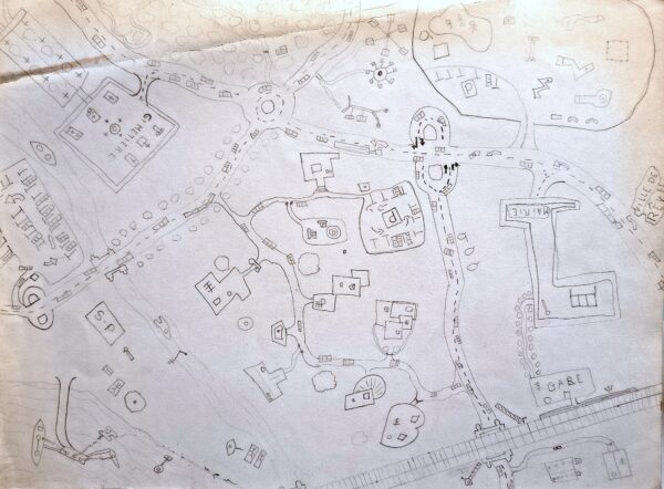 Plan d&rsquo;une ville n°2